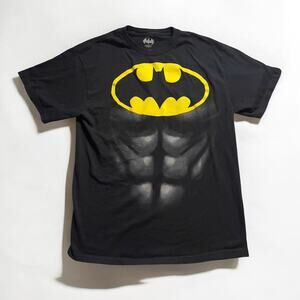 Batman DC Comics Muscle Chest Logo Graphic T Shirt Black Men’s Large